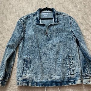 Denim Pullover
